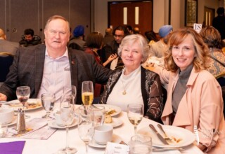 Adrian Keenan (event sponsor) and his family members Adrian Keenan and his family members at the 2023 Dhahan Prize Ceremonies