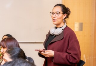 Audience question at the 2024 Author Dialogue with Dhahan Prize winning authors and SFU at Surrey Libraries City Centre Branch on November 13 2024 Audience question at the 2024 Author Dialogue with Dhahan Prize winning authors and SFU at Surrey Libraries City Centre Branch on November 13 2024