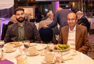 Balijit (right), 2023 Finalist at the 2023 Dhahan Prize Ceremonies Balijit (right), 2023 Finalist at the 2023 Dhahan Prize Ceremonies