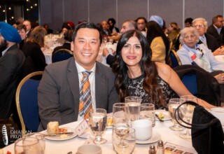 Director, Business Banking at Coast Capital Savings (left) at the 2023 Dhahan Prize Ceremonies Director, Business Banking at Coast Capital Savings (left) at the 2023 Dhahan Prize Ceremonies