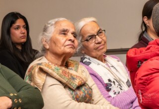 Community members at the 2024 Author Dialogue with Dhahan Prize winning authors and SFU at Surrey Libraries City Centre Branch on November 13 2024 Community members at the 2024 Author Dialogue with Dhahan Prize winning authors and SFU at Surrey Libraries City Centre Branch on November 13 2024