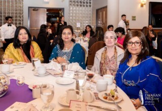 Deepti Babuta (second from left) at the 2023 Dhahan Prize Ceremonies Deepti Babuta at the 2023 Dhahan Prize Ceremonies