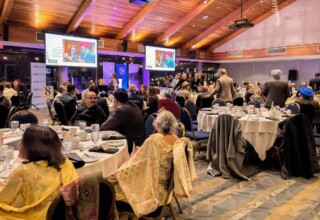 Banquet hall at the 2024 Dhahan Prize ceremonies