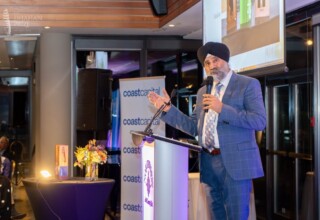 MC Baltej Dhillon at the 2024 Dhahan Prize ceremonies MC Baltej Dhillon at the 2024 Dhahan Prize ceremonies