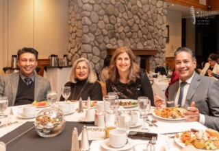 Harj and Darshan Grewal - Dhahan Prize sponsors at the 2024 ceremonies Harj and Darshan Grewal - Dhahan Prize sponsors at the 2024 ceremonies