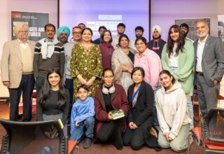 Students and community members at the 2024 Author Dialogue with Dhahan Prize winning authors and SFU at Surrey Libraries City Centre Branch on November 13 2024 Students and community members at the 2024 Author Dialogue with Dhahan Prize winning authors and SFU at Surrey Libraries City Centre Branch on November 13 2024