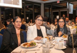 Parent and teachers from LA Matheson Secondary School at the 2024 Dhahan Prize Ceremonies Parent and teachers from LA Matheson Secondary School at the 2024 Dhahan Prize Ceremonies
