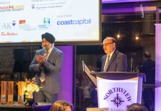 MLA Raj Chouhan giving the proclamation of Punjabi Literature Week at the 2024 Dhahan Prize Ceremonies MLA Raj Chouhan giving the proclamation of Punjabi Literature Week at the 2024 Dhahan Prize Ceremonies