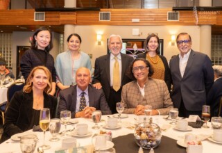 SFU attendees at the 2024 Dhahan Prize ceremonies SFU attendees at the 2024 Dhahan Prize ceremonies