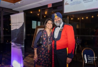 Suroj and Baltej Dhillon at 2023 Dhahan Prize Ceremonies Suroj and Baltej Dhillon at 2023 Dhahan Prize Ceremonies